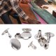 thumbnail image 1 of 500 Juegos De Kits De Remaches De Cuero, 500 Piezas De 6 Mm A 10 Mm De Metal Remaches Con Pernos De 8x6 Mm Para Ropa De Tela De Tela De Ropa Artesanal Decoración, 1 of 7