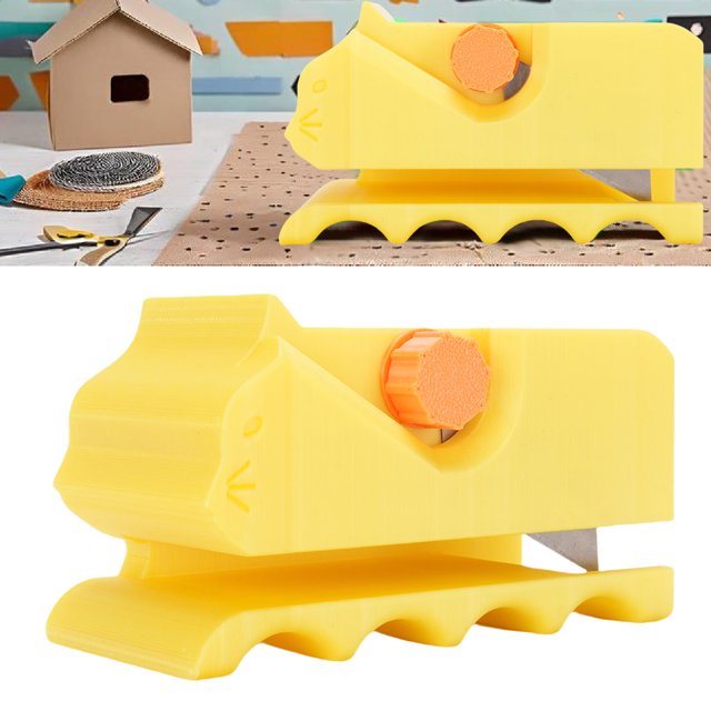 Cardboard Cutter for Cat Scratchers, 3D Printed Card Board Cutter Ergonomic Handheld Cardboard Cutting Tools for Making Cat Scratching Board Cat Bed