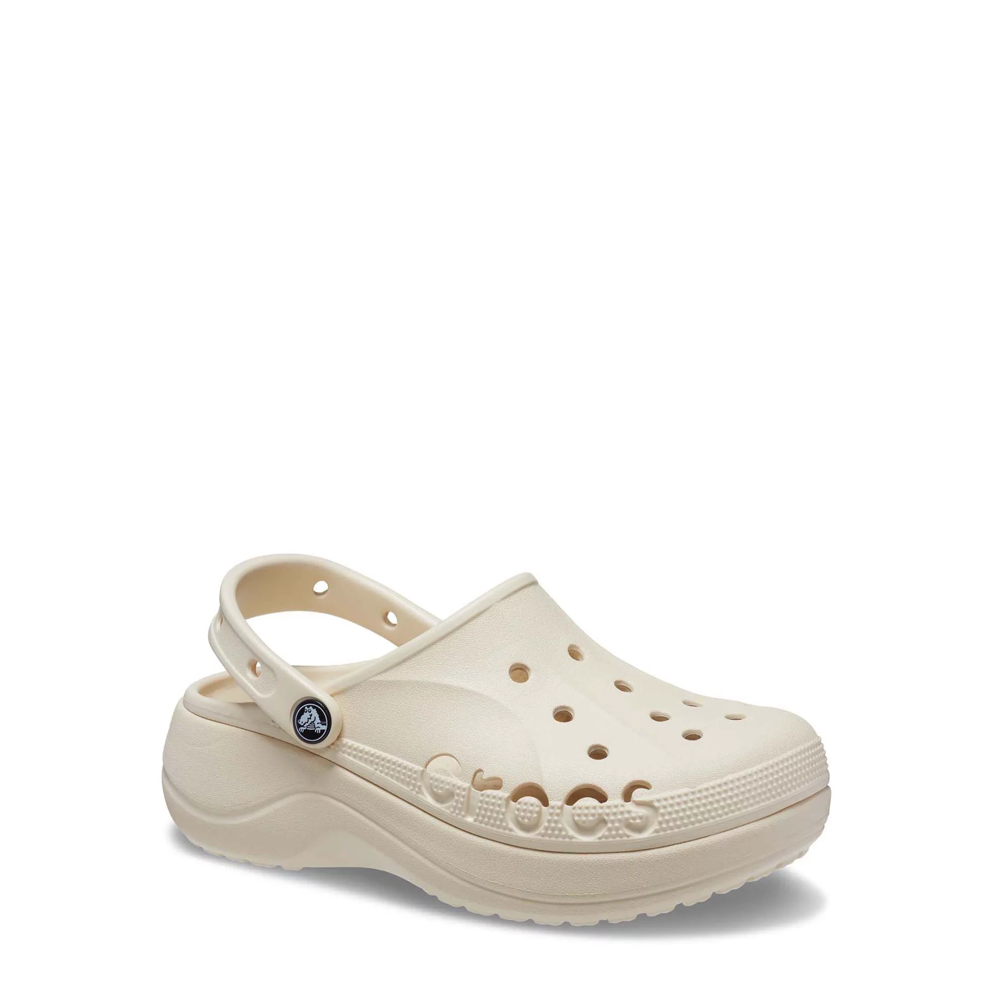 ★CROCS★ Women's Baya Platform Glitter Clogs CHAI 25SWCL208 CROCS Baya Platform Glitter Clog (Women) | Nordstromrack