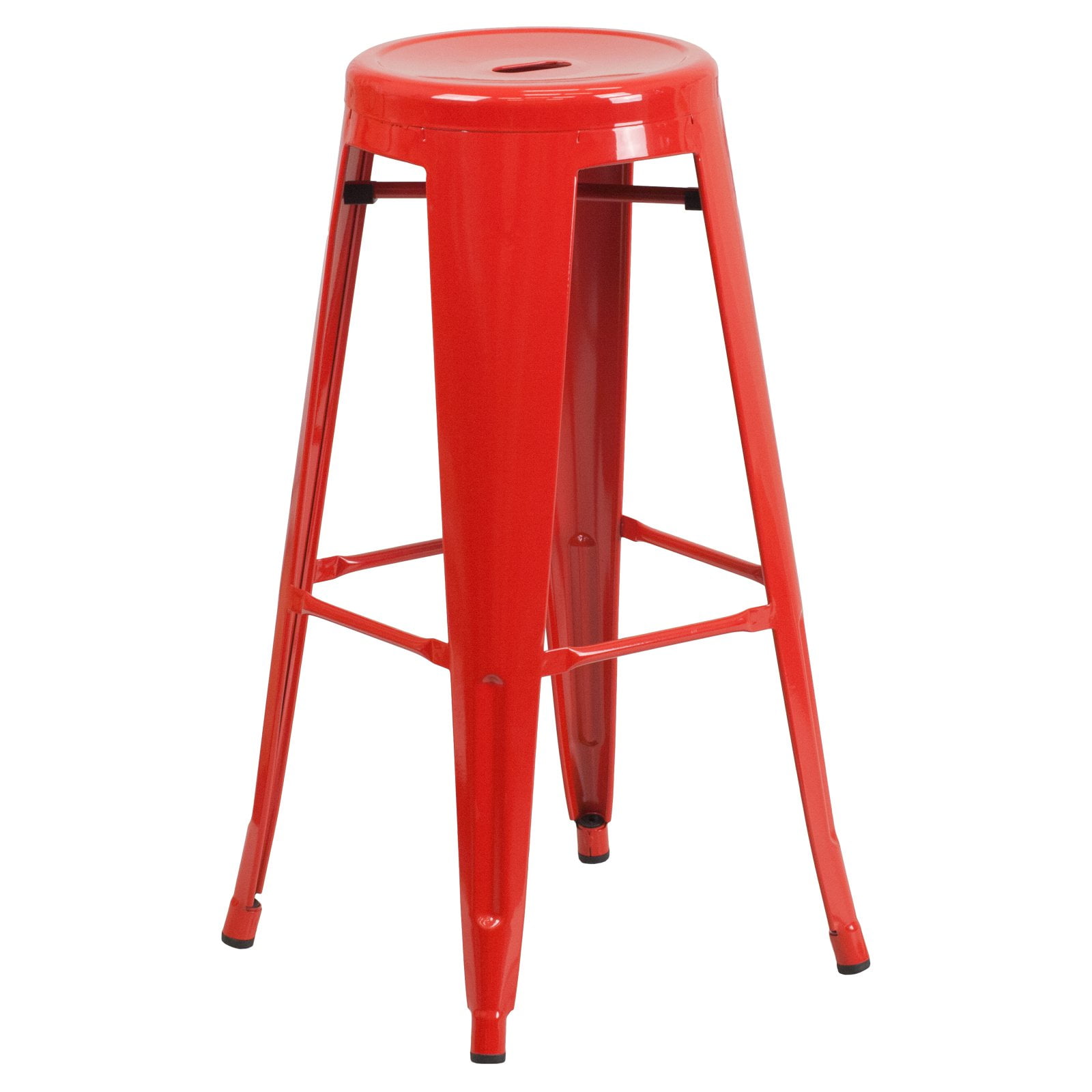 carlisle backless metal barstool