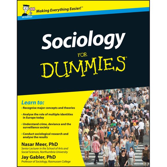 Sociology for Dummies, UK Edition, (Paperback)