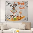 thumbnail image 2 of Trick or Treat Miniature Pinscher Funny Mummy Cosplay Pumpkin Candy Basket Tapestry Mini Pin Dog Lover Wall Hanging Backdrop Home Decor - 12016, 2 of 5