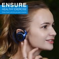 thumbnail image 5 of YUNOVA Small Bluetooth Headphones Wrap Around Head - Sports Wireless Headset with Built in Microphone and Crystal-Clear Sound, Foldable and Carried in The Purse, and 12-Hour Battery Life, 5 of 6