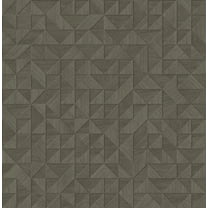 Decorline Gallerie Dark Grey Triangle Geometric Wallpaper