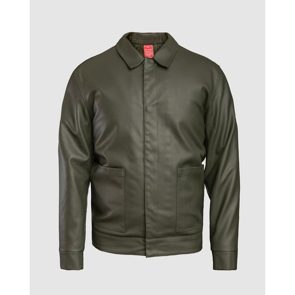 MEN'S AMOS VEGAN LEATHER JACKET