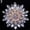 Blanc, variante sur YOPTOP Bouquet de Mariée en Alliage Brillant avec Strass, Noir