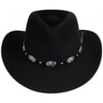 thumbnail image 2 of Tombstone Wool Felt Cowboy Hat - XXL - Black, 2 of 6