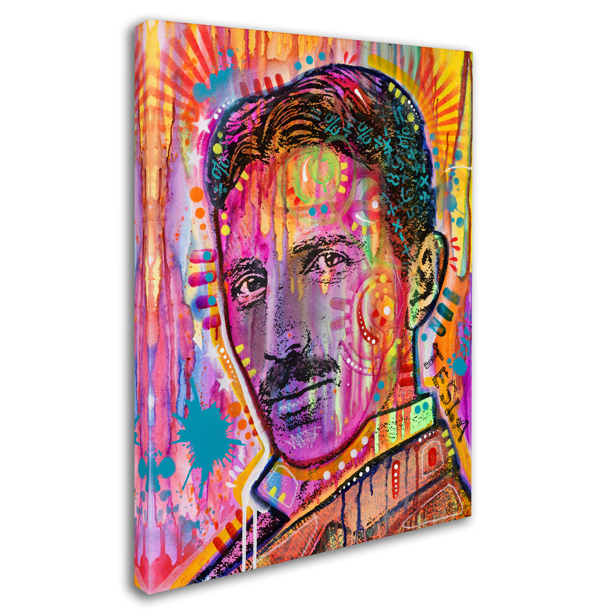 Trademark Fine Art 'Tesla' Canvas Art by Dean Russo