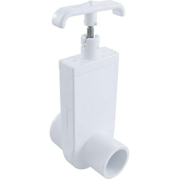 Gate Valve, Magic Plastics, 1-1/2"mpt x Pool Hose