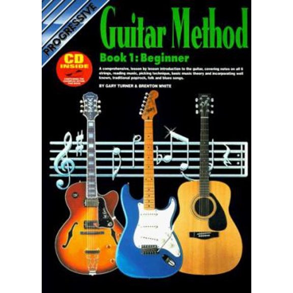 Pre-Owned Progressive Guitar Method Bk. 1 : Book 1 - Beginner (Audiobook) 9780959540482