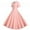 Pink, variant on Fall Dresses for Women 1950s Retro Dress Short Sleeve Vintage Swing Dress