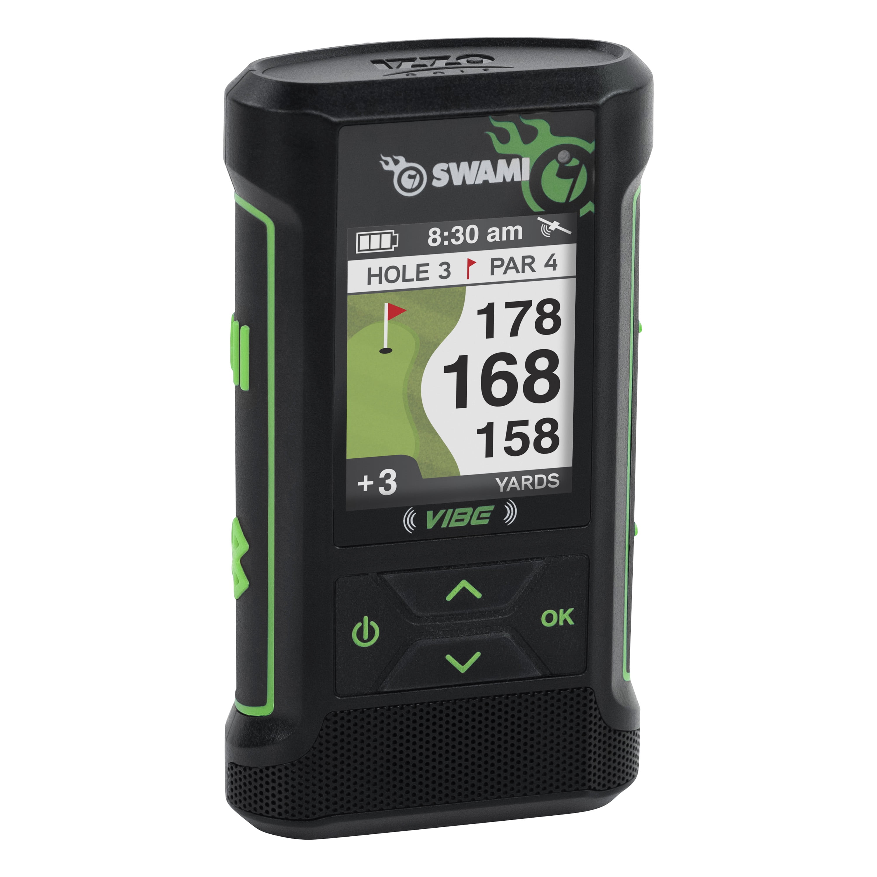 Izzo Golf Swami VIBE GPS Rangefinder with Bluetooth Speaker,