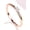 Rose Gold-1-7, variant on Elegant Cubic Zirconia Solitaire Engagement Ring in Rose Gold, 1 Pack