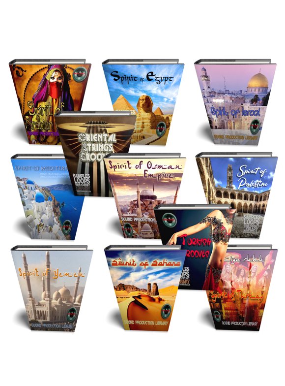 Oriental Spirit MEGA Bundle - 11 Large Essentials WAVE Samples/Loop Studio Libraries