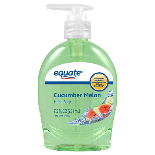 Equate Cucumber Melon Liquid Hand Soap, 7.5 Oz