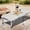 White, variant on Black Folding Camping Table with 3 Adjustable Heights & Mesh Shelf, 110lb Capacity Portable Table for Camping, Picnics, Beach, Patio