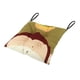 thumbnail image 5 of Alfombrilla para asiento, cojín para asiento de silla, cómodo poliéster con lazos, cojín portátil para Patio, cojín para asiento en el suelo para sala 30cmx30cm, 5 of 10