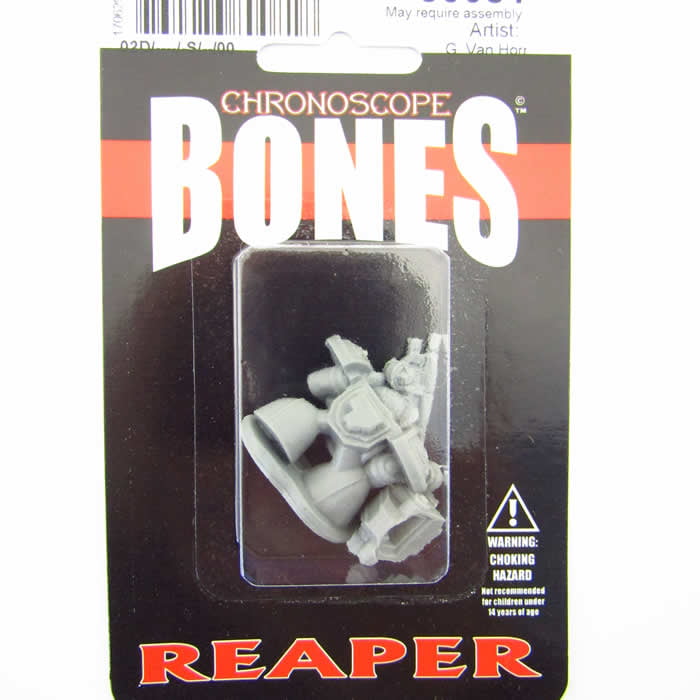 Reaper Miniatures Space Mousling Gun Raised #80081 Chronoscope Bones Mini Figure 