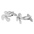 thumbnail image 5 of EHJRE 1 Pair Ships Propeller Cufflinks Novelty Yachtsman Mens Shirt Aviation Jewelry, 5 of 7
