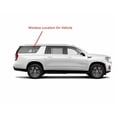 thumbnail image 5 of Passenger Right Side Rear Quarter Window Quarter Glass With Alarm Wire Compatible with Chevrolet Suburban /GMC Yukon XL 2021-2025 Models (Not For Yukon), 5 of 10