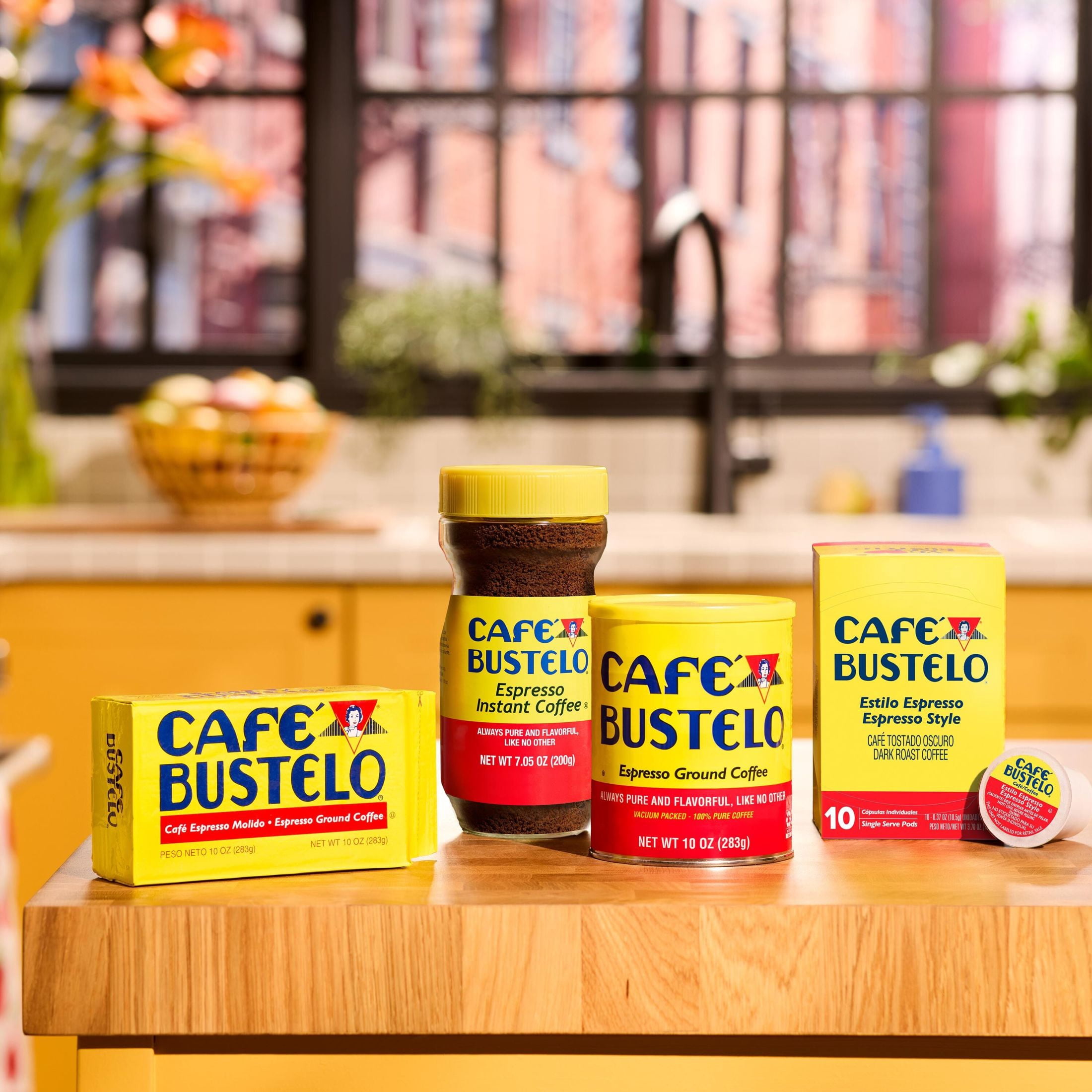 Cafe Bustelo Espresso Instant Coffee, 7.05 oz Jar