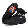 thumbnail image 4 of Men's And Women's All-season Motorcycle Riding Boots And Motorcycle Shoes,Black silver,40, 4 of 22