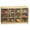 Clear, variant on Childcraft Toddler Mobile Cubby Unit, 12 Clear Trays, 38-3/8 x 13 x 24 Inches