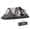 Dark Grey, variant on Outsunny Camping Tent, 6-8 Person Tent with 2 Bedroom, Dark Grey