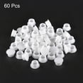 thumbnail image 3 of Uxcell 12mm(15/32") Dia PP Screw Hole Plugs for Furniture Cupboard, White 60 Pack, 3 of 5
