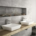 thumbnail image 5 of Ws Bath Collections Fly 3040 Fly 16-7/8" Square Ceramic Vessel Bathroom Sink - White, 5 of 6