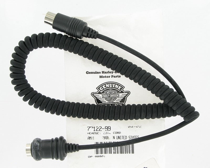 harley davidson headset cord
