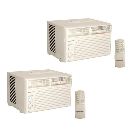 Cool Living 6,000 BTU Energy Star Efficient Window Mount Room Air Conditioner,