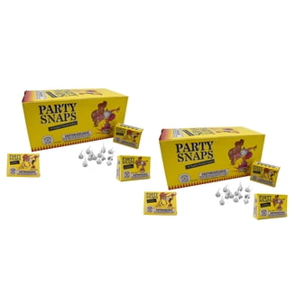 Nicky Bigs Novelties 1500 Party Snaps, Loud Poppers, Bulk 50 Boxes