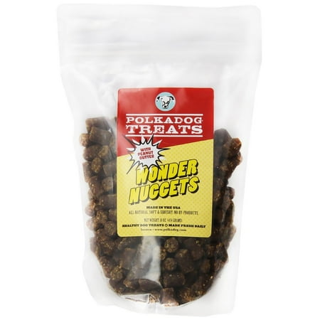 Polka Dog 895879002688 DOG MIGHTY MUTT BEEF NUGGET 8 OZ