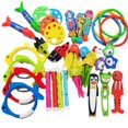 thumbnail image 5 of Juguetes de buceo para niños, palo de buceo, juego de gemas subacuáticas, deportes acuáticos, piscina de delfines, Verano4060, 5 of 5