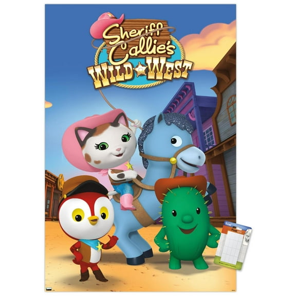 Disney Sheriff Callie - Howdy Wall Poster, 22.375" x 34"