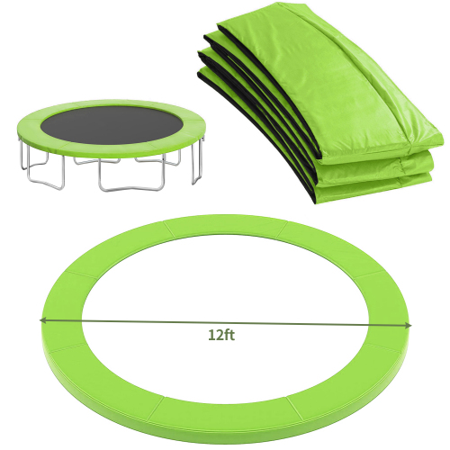 Trampoline Replacement Pad 12FT Safety Spring Cover, No Holes for Pole
