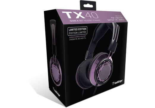 purple pc headset