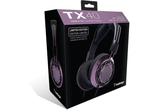 purple ps4 headset