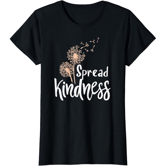 Anti-Bullying Spread Kindness Love Peace Dandelion T-Shirt