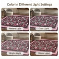 thumbnail image 7 of ODIKA Pink Leopard Zebra Mixed Contrasting Border Statement Print Cheetah for Playroom, Bedroom, Reading Nook, Pet Friendly & Kids Safe Play, 7 of 7