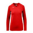 thumbnail image 1 of Soffe Intensity Womens Vee Neck Long Sleeve, 1 of 1