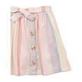 thumbnail image 2 of Wonder Nation Baby and Toddler Girls Skirt Set, 2-Piece, Sizes 12M-5T, 2 of 3