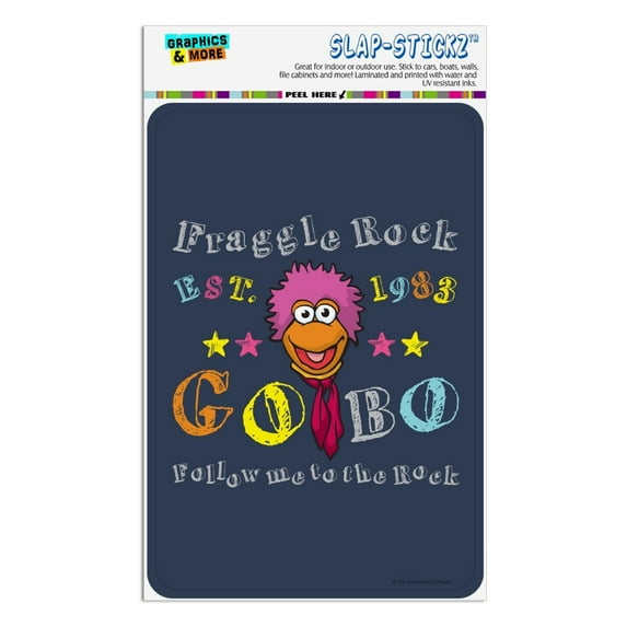 Follow Me to the Rock Gobo Fraggle Est. 1983 Home Business Office Sign