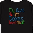 thumbnail image 4 of Inktastic My Aunt in Texas Loves Me Boys or Girls Long Sleeve Toddler T-Shirt, 4 of 5