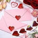 thumbnail image 3 of Flash Heart Stickers Labels, 1.5 Inch/3.8 Cm Adhesive Rolls 500pcs Red Round Heart Sticker Circle Envelopes Label Mothers Day Gift For Decorations Par, 3 of 5