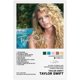 thumbnail image 1 of Pop-sångareCanvasPosterförTaylorSwiftFörRumEstetiskCanvasVäggkonstSovrumTaylorSwift30*40cm, 1 of 3