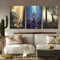 thumbnail image 2 of Hieng Jesus and Lamb Canvas Wall Art Jesus Running After Lost Lamb Picture Wall Art Jesus Canvas Print Christian Wall Decor Art Christian Home Decor Jesus Pictures Christian（Only canvas）, 2 of 5