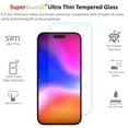 thumbnail image 3 of [3-Pack] For iPhone 15 - SuperGuardZ Tempered Glass Screen Protector, 9H, Anti-Scratch + Installation Tray, 3 of 8