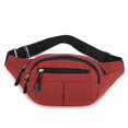 thumbnail image 1 of Riñonera deportiva multifuncional para hombre y mujer, bolso de gran capacidad con caja registradora, riñonera de negocios, riñonera con múltiples compartimentos para exteriores, 1 of 5